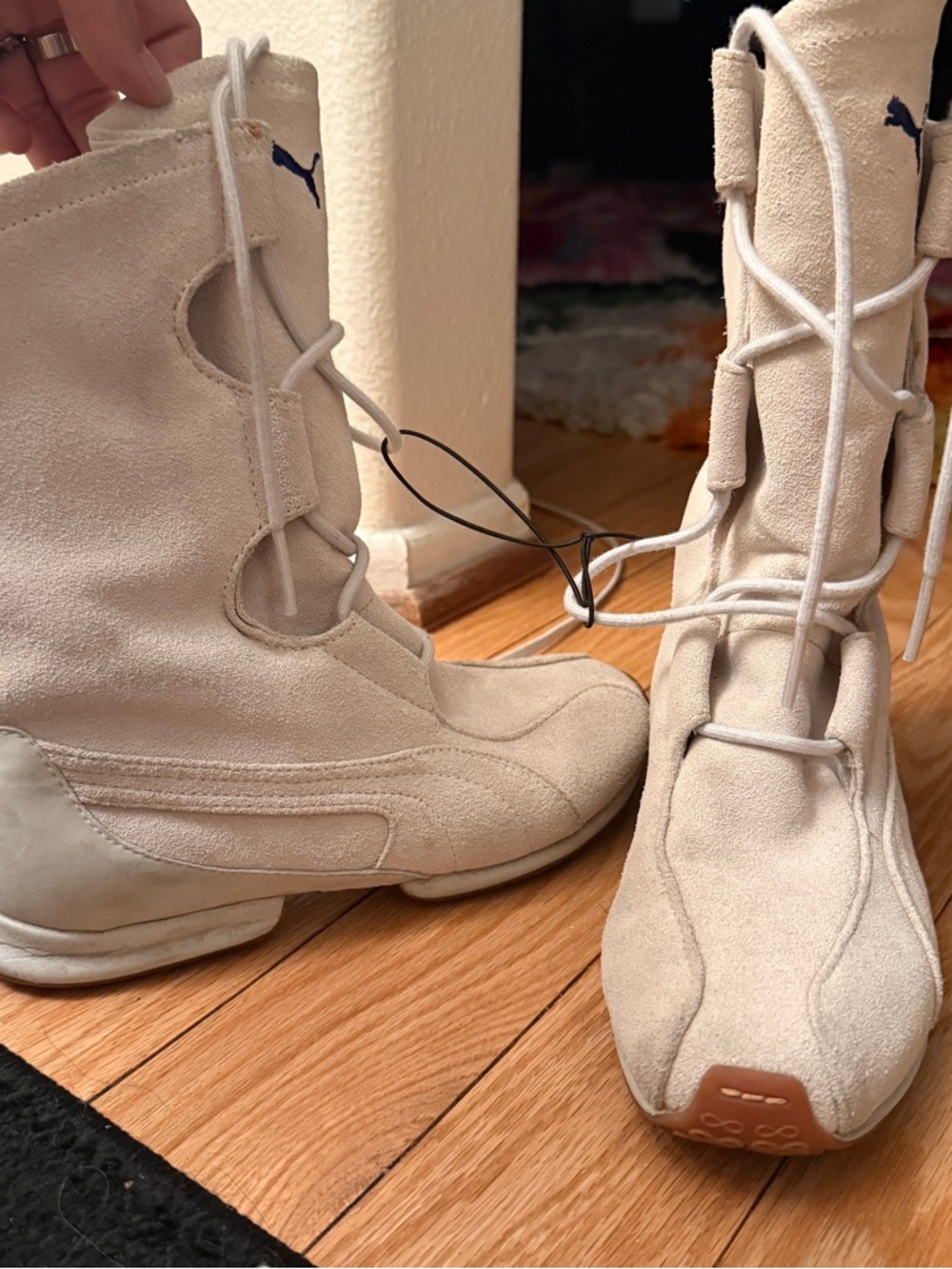 PUMA X MAHANUALA vintage boxing boots suede - Picture 15 of 16